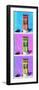 ¡Viva Mexico! Panoramic Collection - Tree Colorful Doors XIV-Philippe Hugonnard-Framed Photographic Print