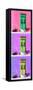 ¡Viva Mexico! Panoramic Collection - Tree Colorful Doors XV-Philippe Hugonnard-Framed Stretched Canvas