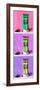 ¡Viva Mexico! Panoramic Collection - Tree Colorful Doors XV-Philippe Hugonnard-Framed Photographic Print