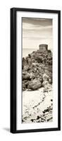 ¡Viva Mexico! Panoramic Collection - Tulum Ruins along Caribbean Coastline II-Philippe Hugonnard-Framed Photographic Print