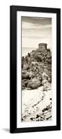 ¡Viva Mexico! Panoramic Collection - Tulum Ruins along Caribbean Coastline II-Philippe Hugonnard-Framed Photographic Print