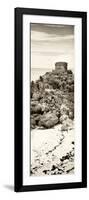 ¡Viva Mexico! Panoramic Collection - Tulum Ruins along Caribbean Coastline II-Philippe Hugonnard-Framed Photographic Print