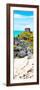 ¡Viva Mexico! Panoramic Collection - Tulum Ruins along Caribbean Coastline III-Philippe Hugonnard-Framed Photographic Print