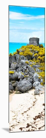 ¡Viva Mexico! Panoramic Collection - Tulum Ruins along Caribbean Coastline III-Philippe Hugonnard-Mounted Photographic Print