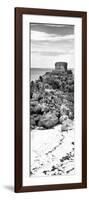 ¡Viva Mexico! Panoramic Collection - Tulum Ruins along Caribbean Coastline IV-Philippe Hugonnard-Framed Photographic Print