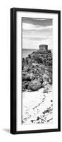 ¡Viva Mexico! Panoramic Collection - Tulum Ruins along Caribbean Coastline IV-Philippe Hugonnard-Framed Premium Photographic Print