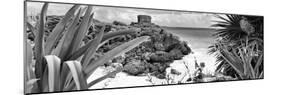 ¡Viva Mexico! Panoramic Collection - Tulum Ruins along Caribbean Coastline VI-Philippe Hugonnard-Mounted Photographic Print