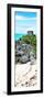 ¡Viva Mexico! Panoramic Collection - Tulum Ruins along Caribbean Coastline-Philippe Hugonnard-Framed Photographic Print