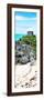 ¡Viva Mexico! Panoramic Collection - Tulum Ruins along Caribbean Coastline-Philippe Hugonnard-Framed Photographic Print