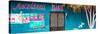 ¡Viva Mexico! Panoramic Collection - Turquoise Dani Supermarket-Philippe Hugonnard-Stretched Canvas