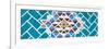 ¡Viva Mexico! Panoramic Collection - Turquoise Mosaics-Philippe Hugonnard-Framed Photographic Print