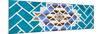 ¡Viva Mexico! Panoramic Collection - Turquoise Mosaics-Philippe Hugonnard-Mounted Photographic Print