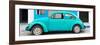 ¡Viva Mexico! Panoramic Collection - Turquoise VW Beetle Car-Philippe Hugonnard-Framed Photographic Print