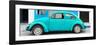 ¡Viva Mexico! Panoramic Collection - Turquoise VW Beetle Car-Philippe Hugonnard-Framed Photographic Print