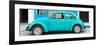 ¡Viva Mexico! Panoramic Collection - Turquoise VW Beetle Car-Philippe Hugonnard-Framed Photographic Print