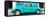 ¡Viva Mexico! Panoramic Collection - Turquoise VW Beetle Car-Philippe Hugonnard-Framed Stretched Canvas