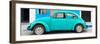 ¡Viva Mexico! Panoramic Collection - Turquoise VW Beetle Car-Philippe Hugonnard-Framed Photographic Print