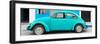 ¡Viva Mexico! Panoramic Collection - Turquoise VW Beetle Car-Philippe Hugonnard-Framed Photographic Print