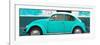 ¡Viva Mexico! Panoramic Collection - Turquoise VW Beetle-Philippe Hugonnard-Framed Photographic Print