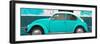 ¡Viva Mexico! Panoramic Collection - Turquoise VW Beetle-Philippe Hugonnard-Framed Photographic Print