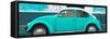 ¡Viva Mexico! Panoramic Collection - Turquoise VW Beetle-Philippe Hugonnard-Framed Stretched Canvas