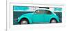 ¡Viva Mexico! Panoramic Collection - Turquoise VW Beetle-Philippe Hugonnard-Framed Photographic Print