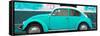 ¡Viva Mexico! Panoramic Collection - Turquoise VW Beetle-Philippe Hugonnard-Framed Stretched Canvas