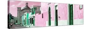 ¡Viva Mexico! Panoramic Collection - Urban Scene Campeche I-Philippe Hugonnard-Stretched Canvas
