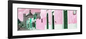 ¡Viva Mexico! Panoramic Collection - Urban Scene Campeche I-Philippe Hugonnard-Framed Photographic Print