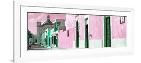 ¡Viva Mexico! Panoramic Collection - Urban Scene Campeche I-Philippe Hugonnard-Framed Photographic Print