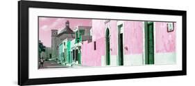 ¡Viva Mexico! Panoramic Collection - Urban Scene Campeche I-Philippe Hugonnard-Framed Photographic Print