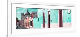 ¡Viva Mexico! Panoramic Collection - Urban Scene Campeche II-Philippe Hugonnard-Framed Photographic Print