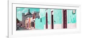 ¡Viva Mexico! Panoramic Collection - Urban Scene Campeche II-Philippe Hugonnard-Framed Photographic Print