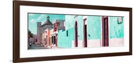 ¡Viva Mexico! Panoramic Collection - Urban Scene Campeche II-Philippe Hugonnard-Framed Photographic Print