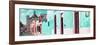 ¡Viva Mexico! Panoramic Collection - Urban Scene Campeche II-Philippe Hugonnard-Framed Photographic Print