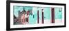 ¡Viva Mexico! Panoramic Collection - Urban Scene Campeche II-Philippe Hugonnard-Framed Photographic Print