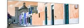 ¡Viva Mexico! Panoramic Collection - Urban Scene Campeche III-Philippe Hugonnard-Mounted Photographic Print