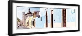 ¡Viva Mexico! Panoramic Collection - Urban Scene Campeche IV-Philippe Hugonnard-Framed Photographic Print