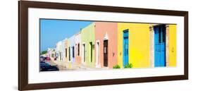 ¡Viva Mexico! Panoramic Collection - Urban Scene Campeche V-Philippe Hugonnard-Framed Photographic Print