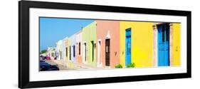 ¡Viva Mexico! Panoramic Collection - Urban Scene Campeche V-Philippe Hugonnard-Framed Photographic Print