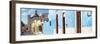 ¡Viva Mexico! Panoramic Collection - Urban Scene Campeche-Philippe Hugonnard-Framed Photographic Print