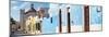 ¡Viva Mexico! Panoramic Collection - Urban Scene Campeche-Philippe Hugonnard-Mounted Photographic Print