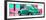 ¡Viva Mexico! Panoramic Collection - VW Beetle and Coral Green Wall-Philippe Hugonnard-Framed Photographic Print