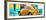 ¡Viva Mexico! Panoramic Collection - VW Beetle and Orange Wall-Philippe Hugonnard-Framed Photographic Print