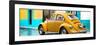 ¡Viva Mexico! Panoramic Collection - VW Beetle and Orange Wall-Philippe Hugonnard-Framed Photographic Print