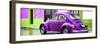 ¡Viva Mexico! Panoramic Collection - VW Beetle and Purple Wall-Philippe Hugonnard-Framed Photographic Print