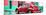 ¡Viva Mexico! Panoramic Collection - VW Beetle and Red Wall-Philippe Hugonnard-Mounted Photographic Print