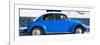 ¡Viva Mexico! Panoramic Collection - VW Beetle Blue-Philippe Hugonnard-Framed Photographic Print