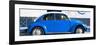 ¡Viva Mexico! Panoramic Collection - VW Beetle Blue-Philippe Hugonnard-Framed Photographic Print