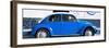 ¡Viva Mexico! Panoramic Collection - VW Beetle Blue-Philippe Hugonnard-Framed Photographic Print